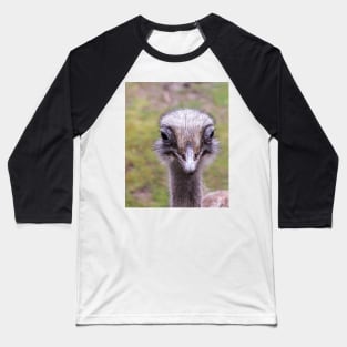 Portrait of common ostrich Baseball T-Shirt